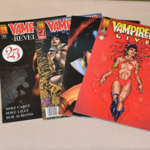 Vampirella-lehdet 4 kpl